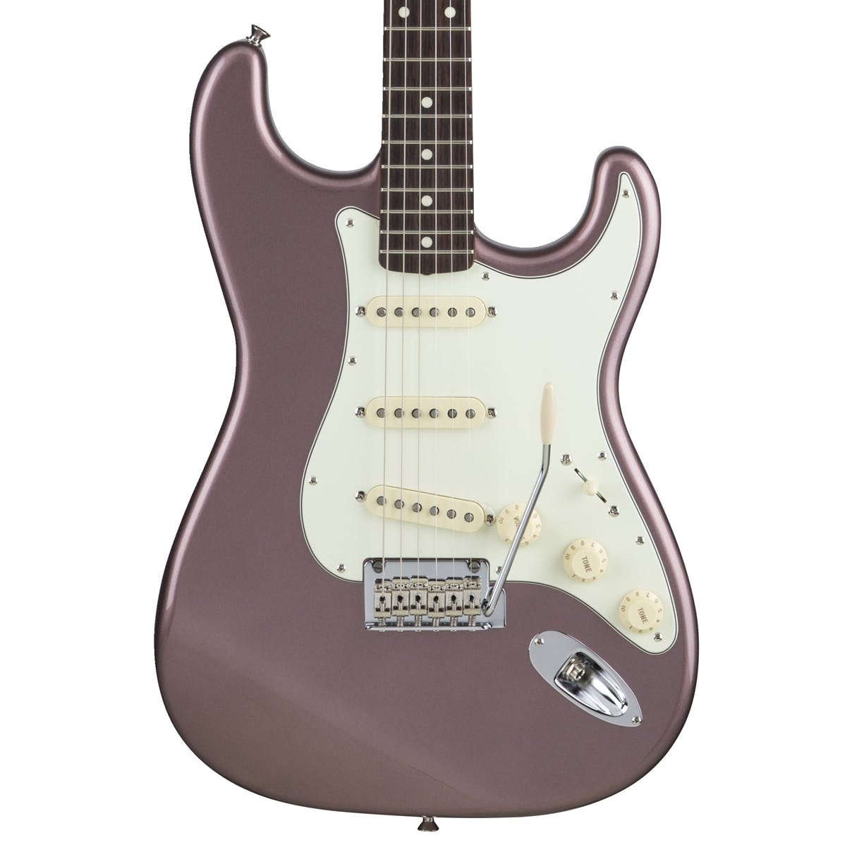 Fender MIJ Traditional '60s Stratocaster in Burgundy Mist Metallic