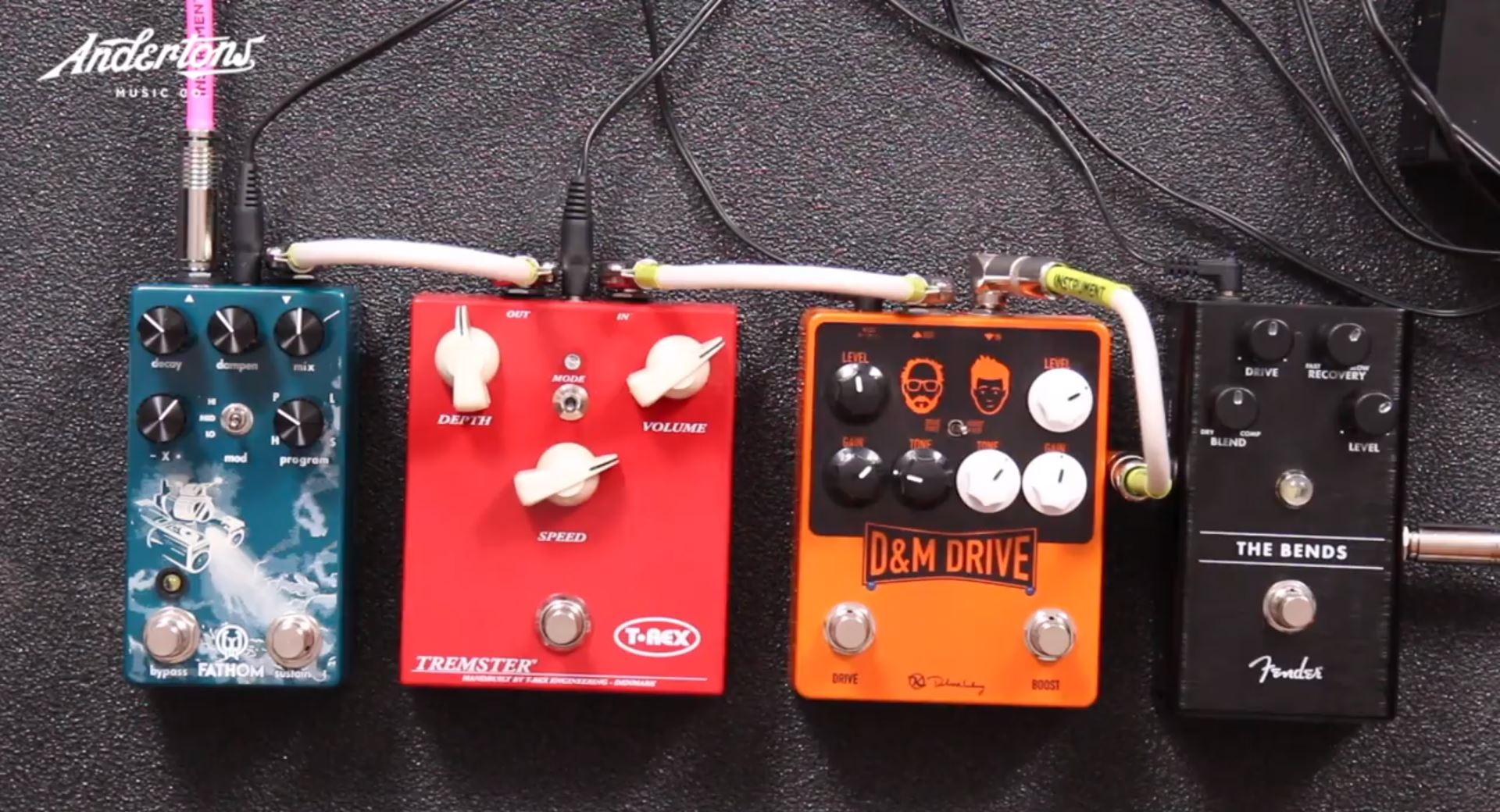 4 Pedal Signal Chain - Andertons Music Co.