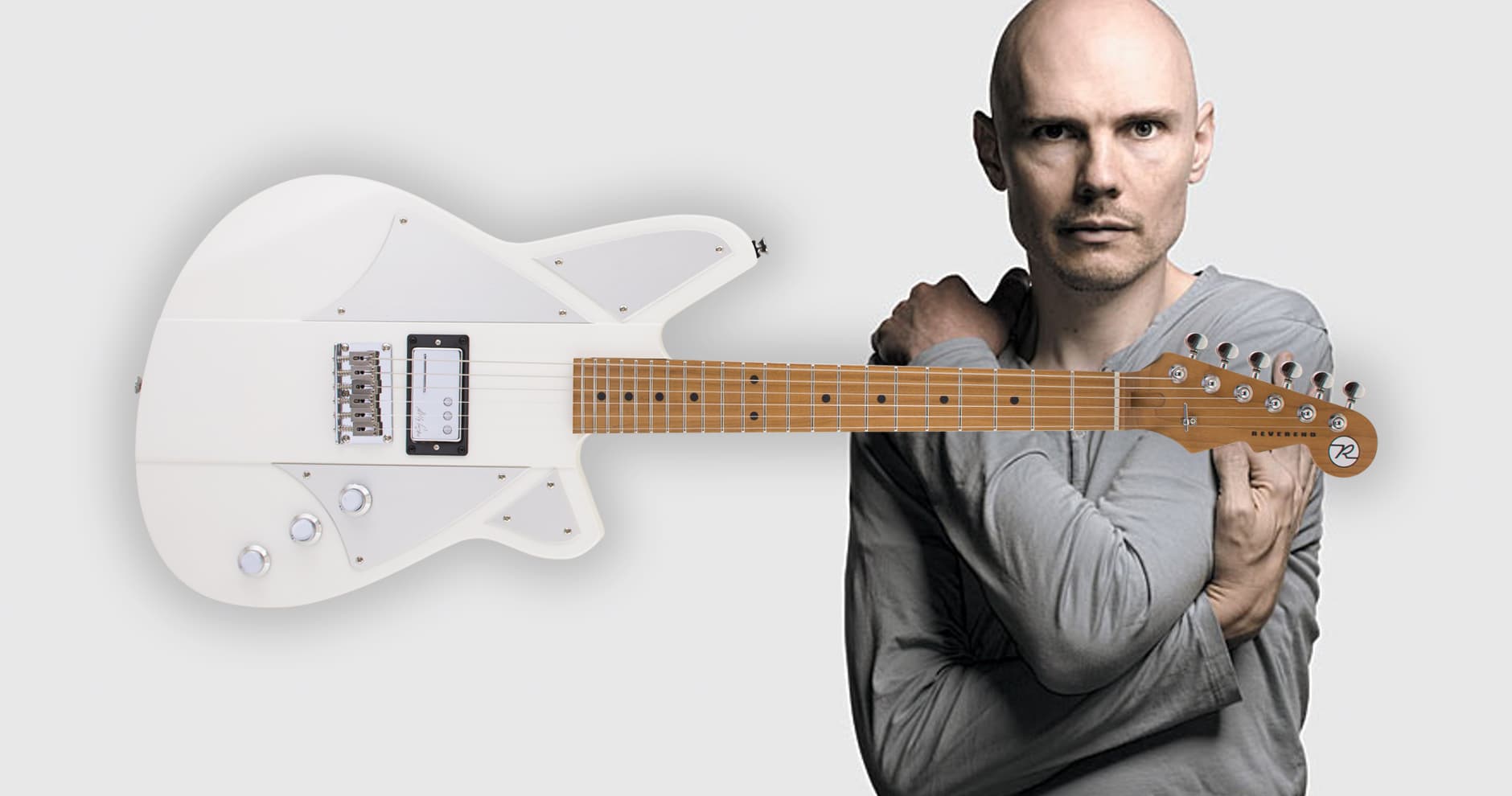 Reverend Guitars Billy Corgan Signature Terz Pearl White