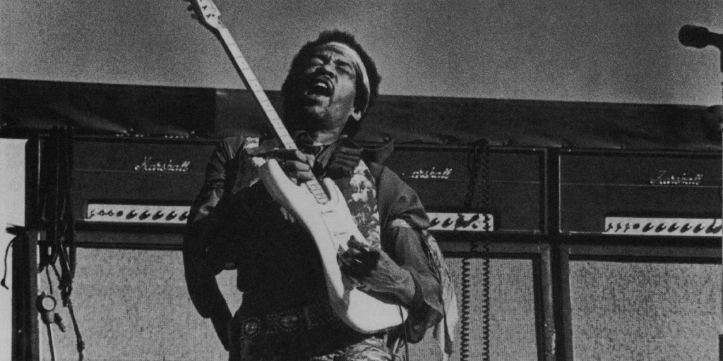 Jimi Hendrix - Wall of Marshall Amps