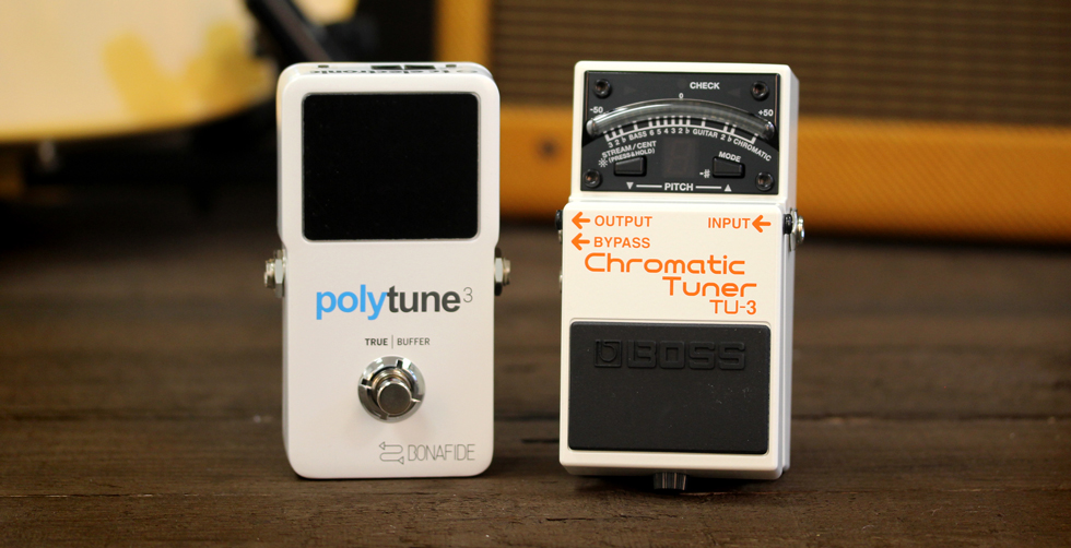 Tuner Pedals for your Pedalboard