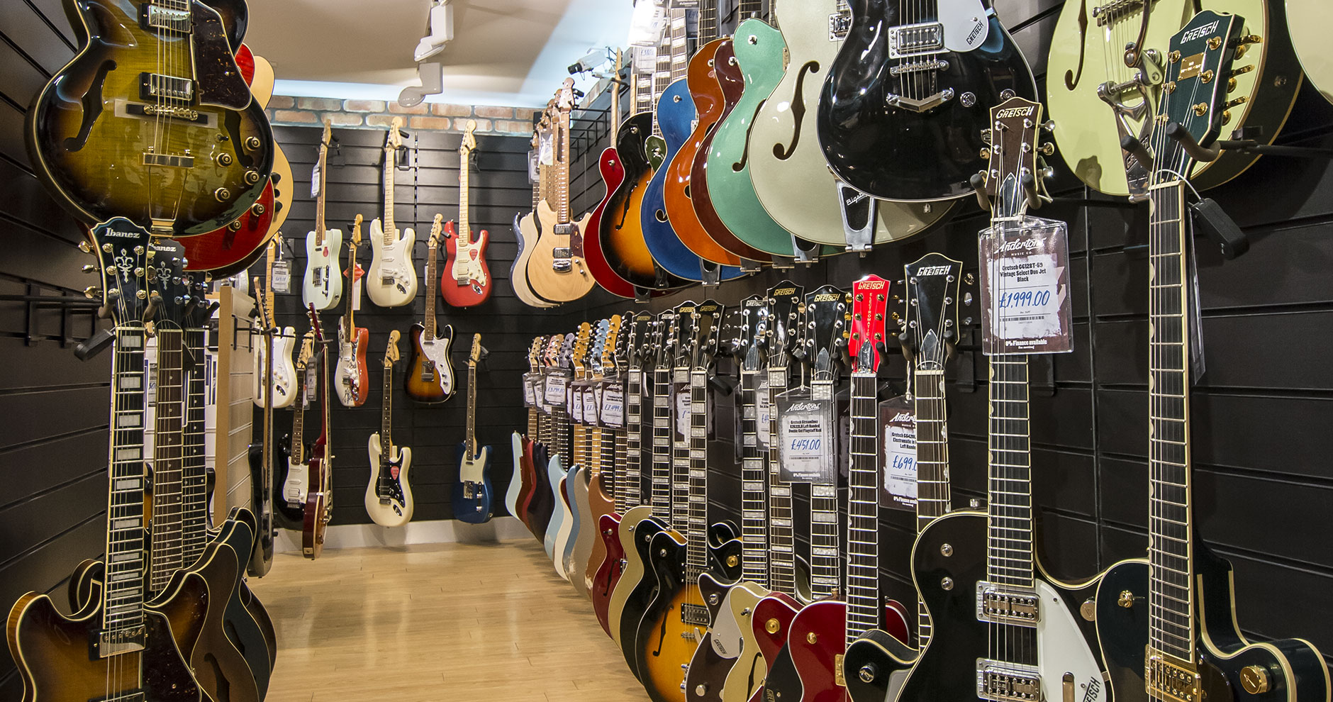 Andertons Staff&#8217;s First Guitars