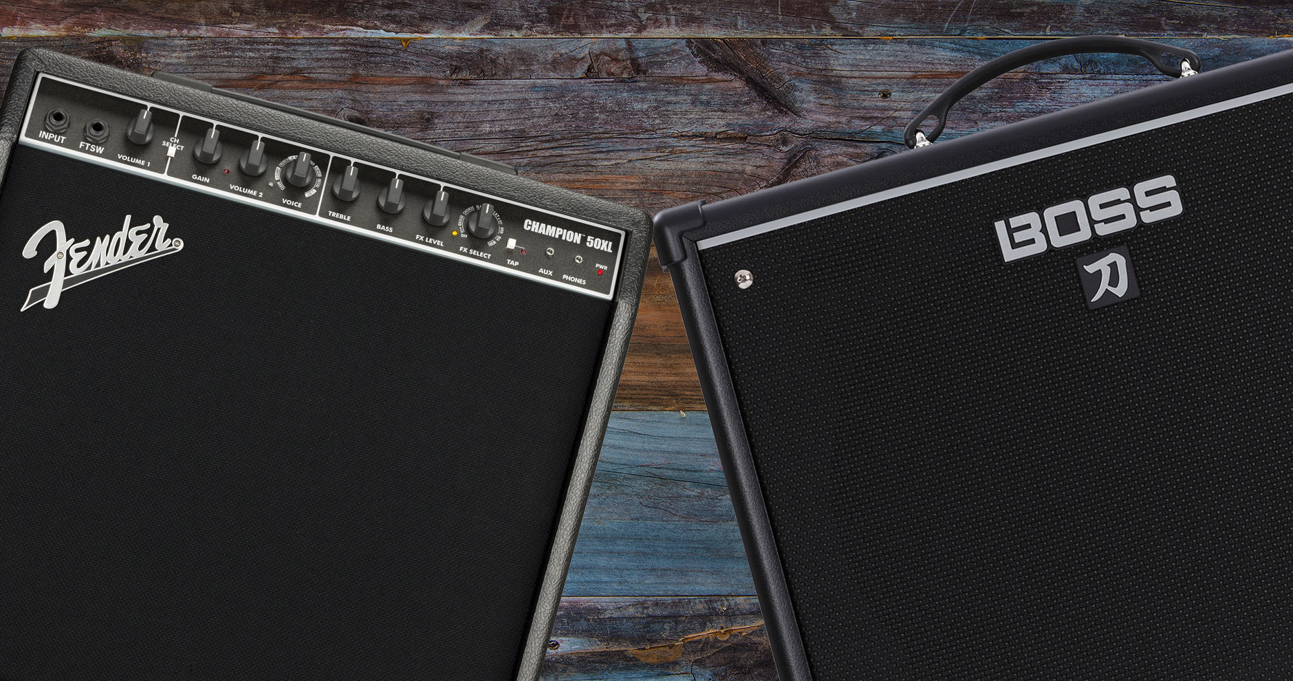 Boss Katana 50 vs Fender Champion 50XL – Best Practice Combo Amp?