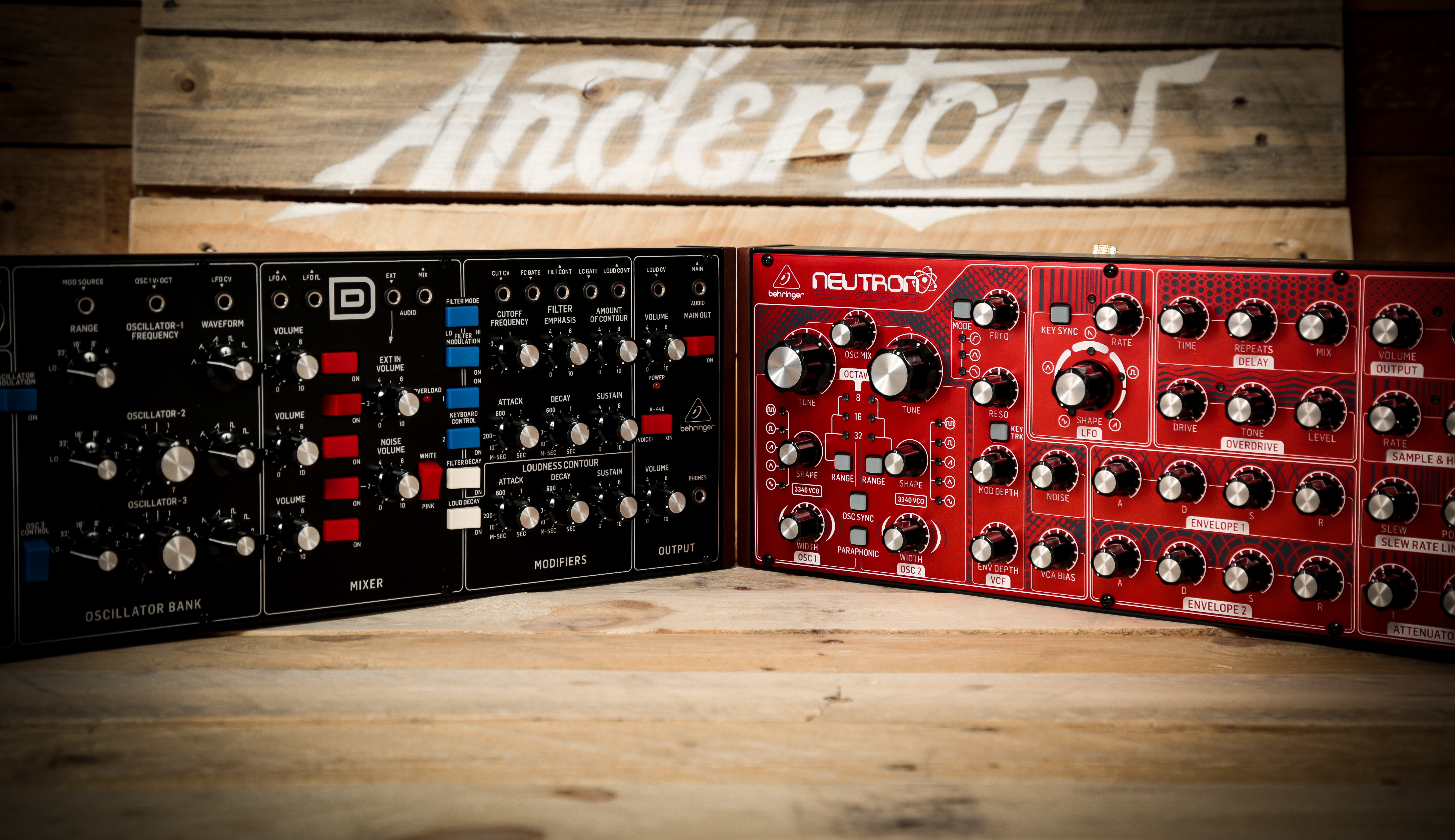 Behringer Model D vs. Neutron