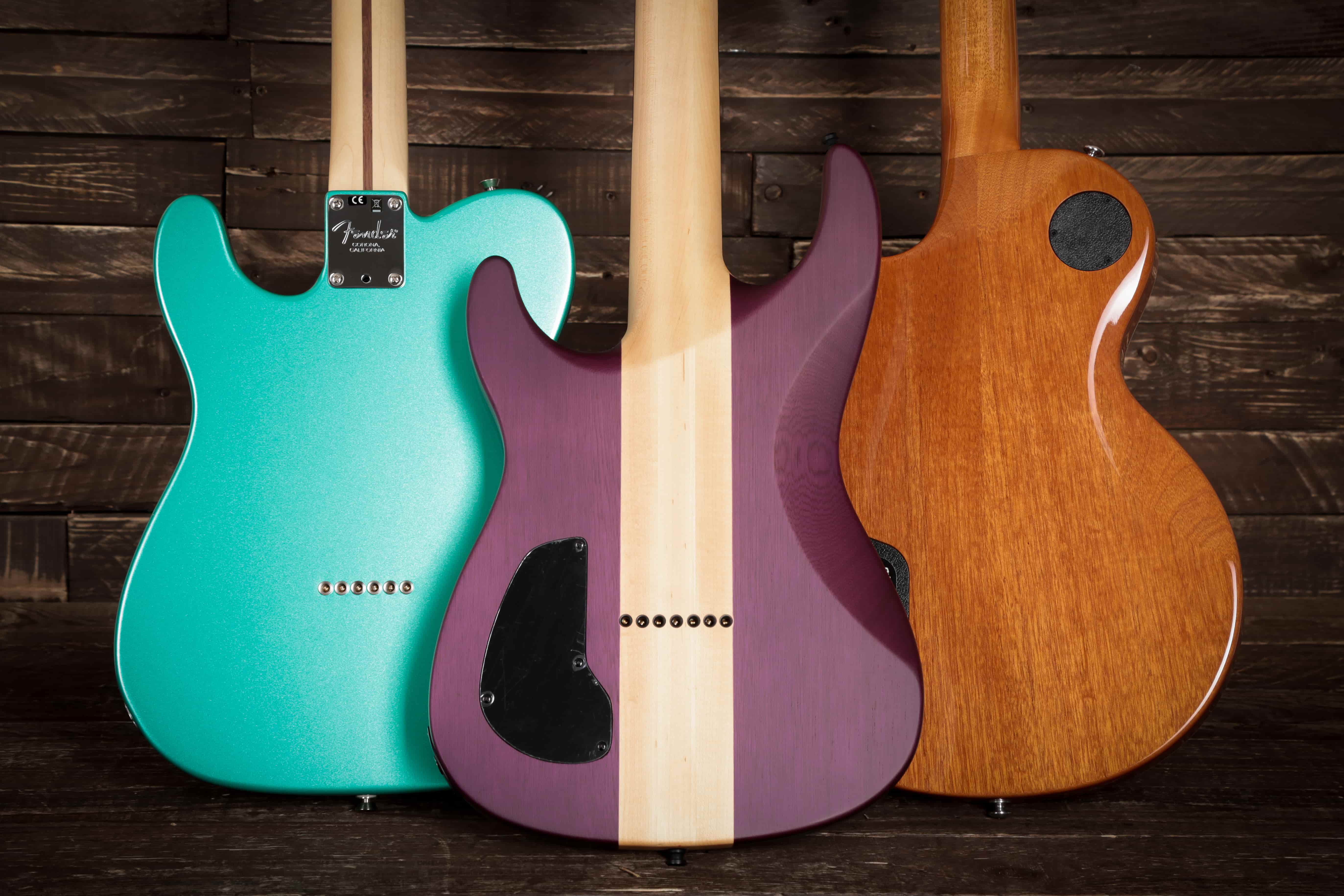 Bolt-on vs. Set Neck vs. Neck-Through Electric Guitars