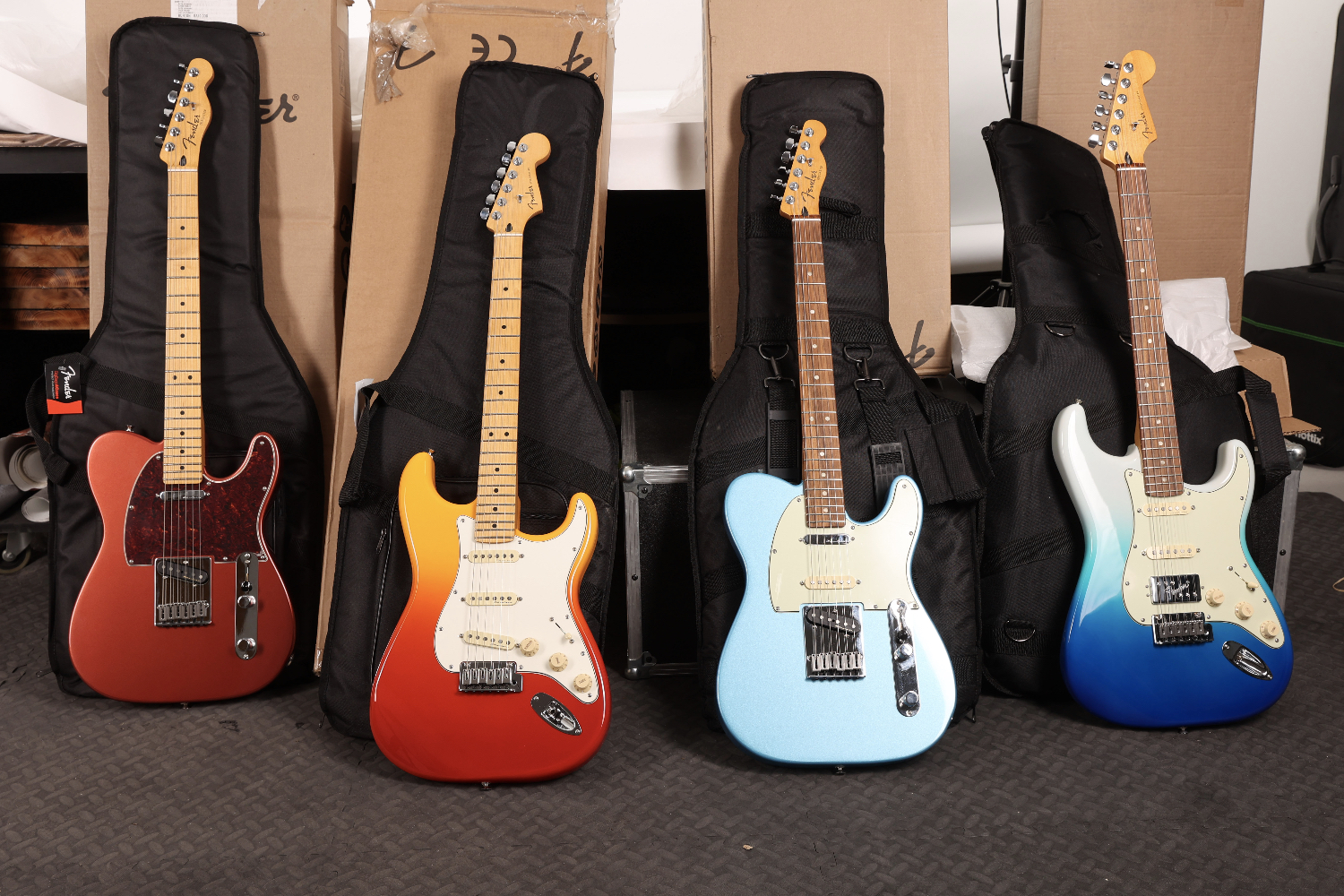 Fender Player Plus vs Player Series Finishes