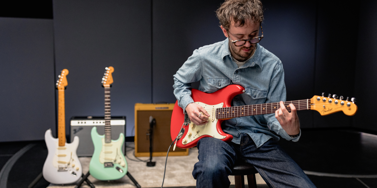 Fender American Ultra Luxe Vintage Series Stratocasters Lifestyle