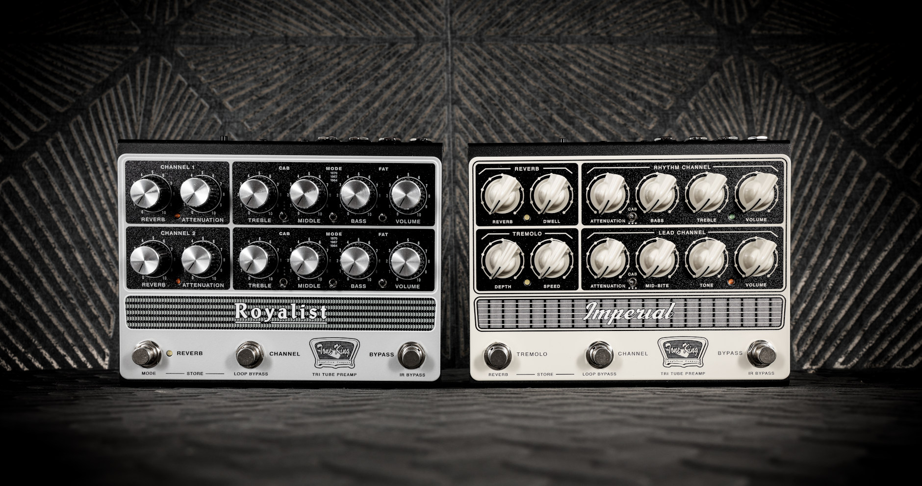 Tone King Royalist Preamp vs. Imperial Preamp