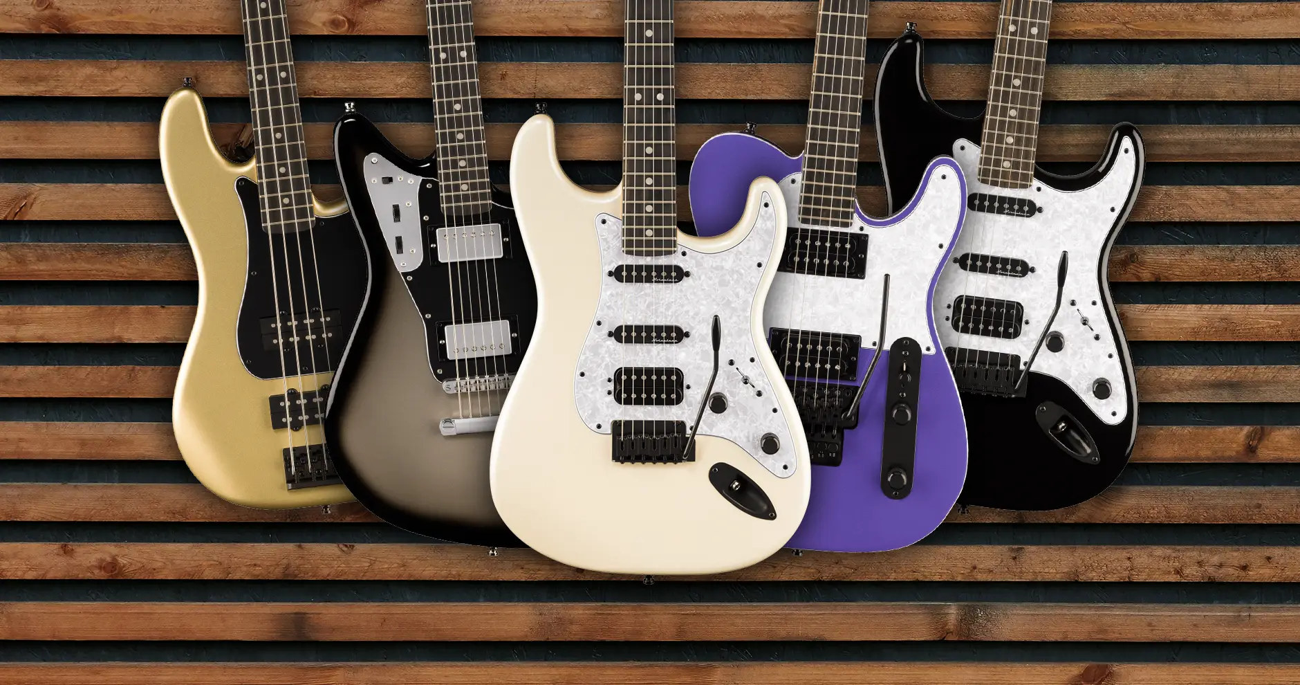 New Fender Fusion Series guitars: iconic shapes, metal makeover!