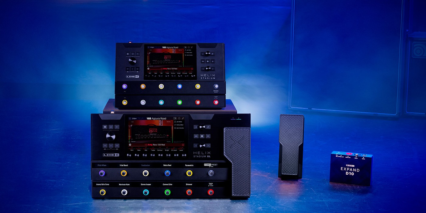Line 6 Helix compared: Stadium, Floor, LT, HX Stomp &amp; HX Effects